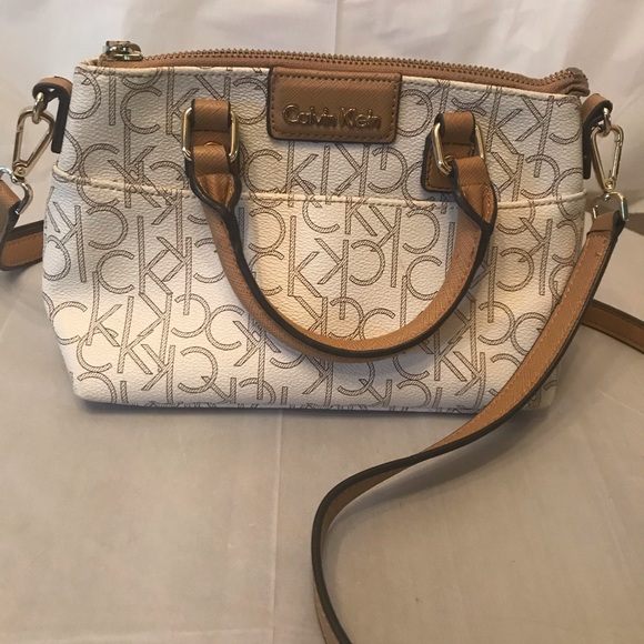 calvin klein small satchel